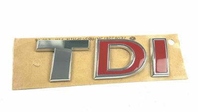 EMBLEMAT ZNACZEK LOGO NAPIS VW TDI 7E0853675A