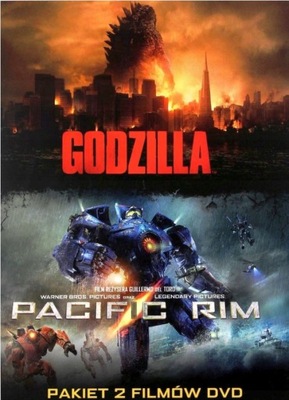 2x Dvd: GODZILLA / PACYFIC RIM - Pakiet