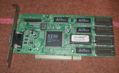 STARA KARTA GRAFICZNA S3 VIRGE FVGAP-S34.2E PCI