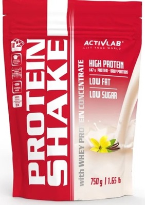 ACTIVLAB PROTEIN SHAKE 750g WHEY BIAŁKO SERWATKOWE WPC SOJA