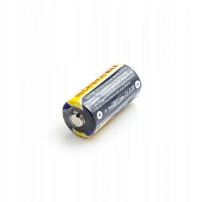 Akumulator CR123 Li-Fe 3V 500mAh 16,4x34mm