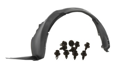 Подкрылок передние левая chevrolet aveo 05- sedan фото №1