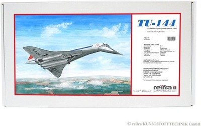 Tu-144 Plasticart / Reifra skala 1/100