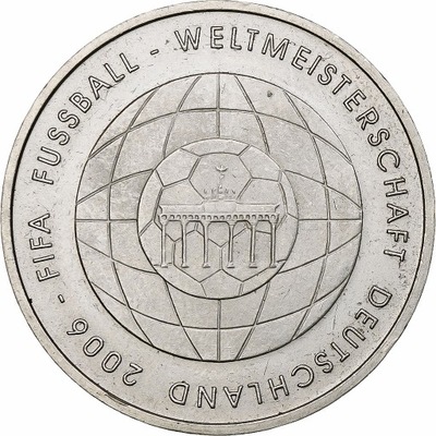 Niemcy, 10 Euro, 2006 FIFA World Cup, 2006, Srebro