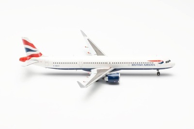 HERPA Model samolotu Airbus British Airways A321neo, G-NEOY 1:200