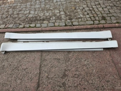 Накладки накладки пороговые bmw x5m e70 фото №1