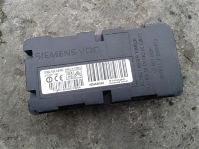 Модуль ecu peugeot 607 2.2 hdi 9656842580 фото №1