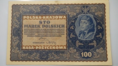 BANKNOT 100 sto MAREK POLSKICH 1919 M209829