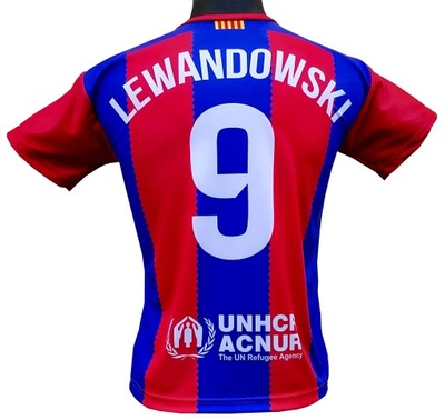 Koszulka piłkarska Lewandowski Barcelona rozmiar L