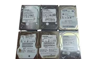 6x dysk 2,5'' do laptopa 320GB Toshiba, 2.5"