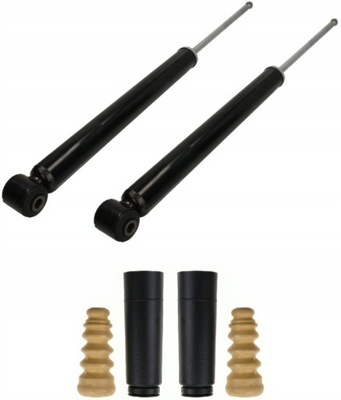 Амортизаторы задняя защита ford fiesta mk6 mazda 2 фото №1