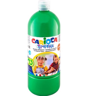 Farba Carioca tempera N 1000 ml zielona