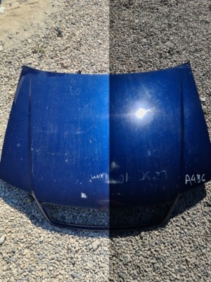 Капот крышка двигателя audi a6 c5 97r małysz lz5d фото №1