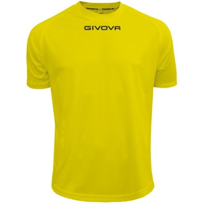 Koszulka Givova One żółta MAC01 0007 Koszulka Givova One żółta MAC01 0007 L
