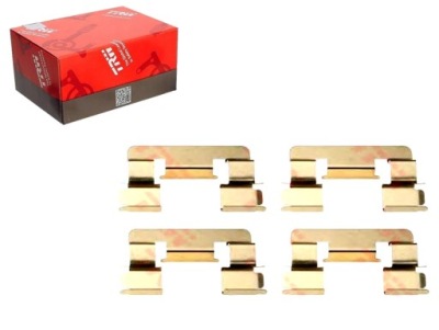 Набір монтажний гальмівних колодок toyota corolla 1.4-2.0d фото №1