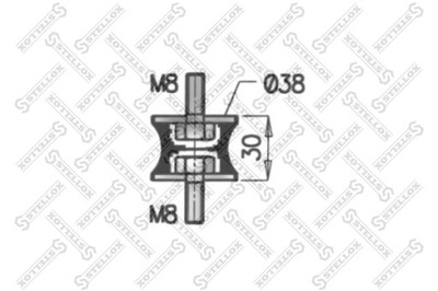 ПОДВЕСКА ГЛУШИТЕЛЯ! DAF F1100-3600/85/95/105CF/