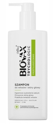 Biovax Trychologic Przetłuszczanie szampon 200 ml