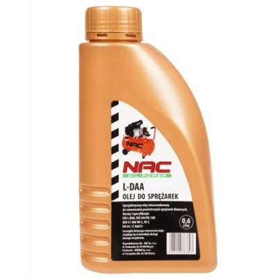 OLEJ NAC SPRĘŻAREK TŁOKOWYCH KOMPRESORA 1L L-DAA
