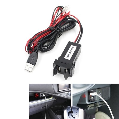 RANURA WEJSCIOWE USB AUDIO PARA TOYOTA HILUX VIGO  