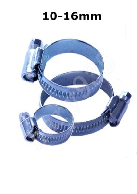 OPASKA ŚLIMAKOWA SKRĘCANA ZACISKOWA OBEJMA METALOWA 10-16MM