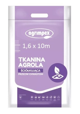 Agrotkanina czarna 100g/m2 1,6x10m