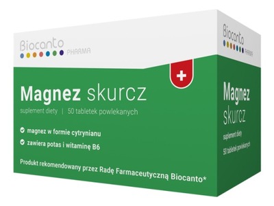 Magnez Skurcz, 50 tabletek powlekanych