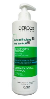 VICHY DERCOS Szampon przeciwłupieżowy 390ml