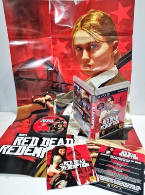 Red Dead Redemption PS3 3XA + MAPKA
