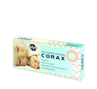 Test ciążowy płytkowy Corax 1 szt