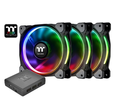 Riing 12 RGB Plus TT Premium Edition 3 Pack ,)