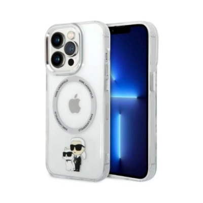 Karl Lagerfeld Karl & Choupette Etui, przezroczyste - iPhone 14 Pro Max