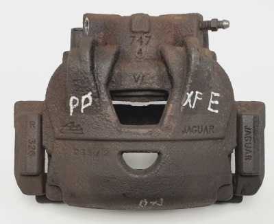 Суппорт тормозной правый перед jaguar xf x250 2.2 d фото №1