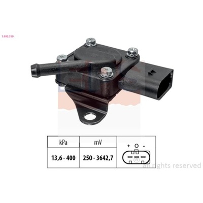 SENSOR PRESIÓN GASES DE ESCAPE EPS 1.993.319  