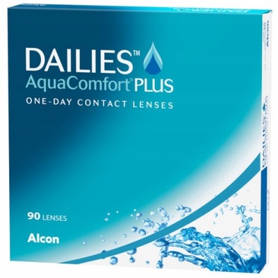 Dailies Aqua Comfort Plus 90 Soczewki jednodniowe