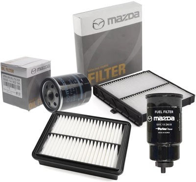 Набір фільтрів mazda cx-3 dk 1.5d оригінал фото №1