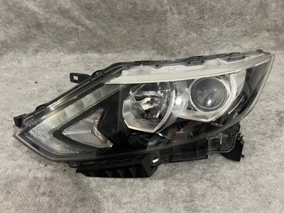 Nissan qashqai j11 левая лампа обычная + led фото №1
