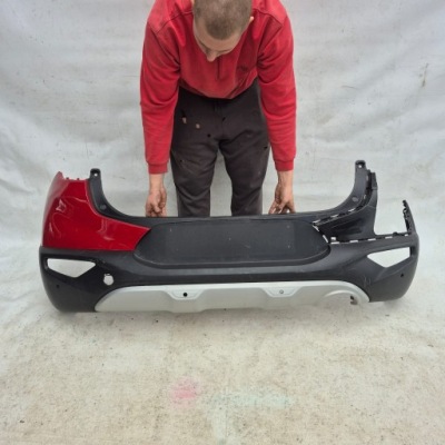 Kia stonic 17- бампер задняя задний pdc фото №1