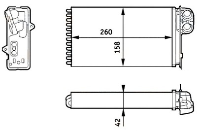 Hella обігрівач renault scenic фото №1