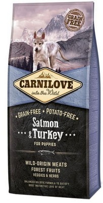 Carnilove Dog Salmon & Turkey Puppy - łosoś i