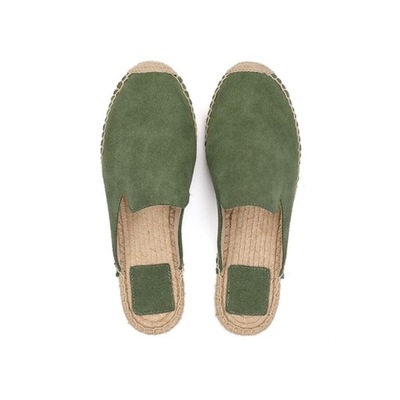 BUTY ESPADRYLE KLAPKI SKÓRA NATURALNA 36