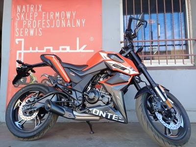 Motocykl Zontes 125 U Gniezno pomarańczowy
