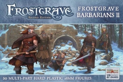 Frostgrave Barbarians II - barbarzyńcy - 20 szt.