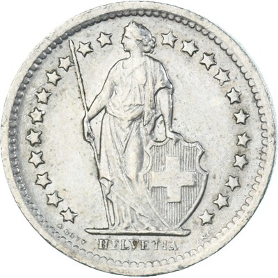 Moneta, Szwajcaria, 1/2 Franc, 1969