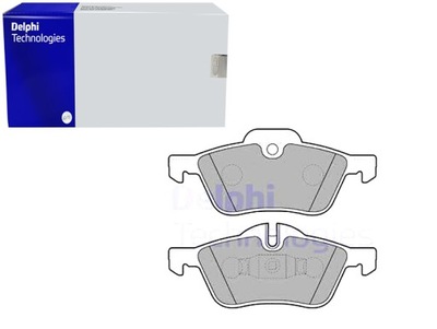 КОЛОДКИ ГАЛЬМІВНІ ПЕРЕД МІНІ R50 R53 R52 1.4D 1.6 06.01-07.08 DELPHI