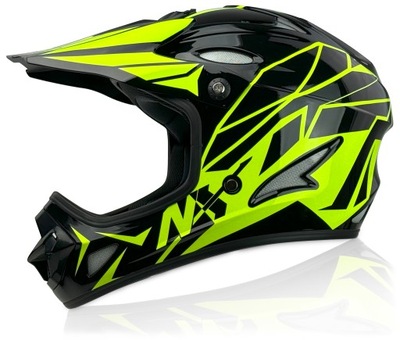 KASK ROWEROWY DOWNHILL NX EXTREME r.L | FREE RIDE|KASK ZJAZDOWY|