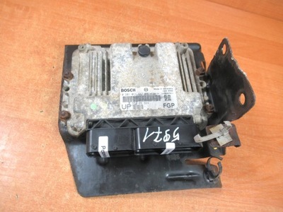 COMPUTADOR DEL MOTOR OPEL ASTRA H 3 1,9 CDTI 0281011667 55189924 UP + PIN  