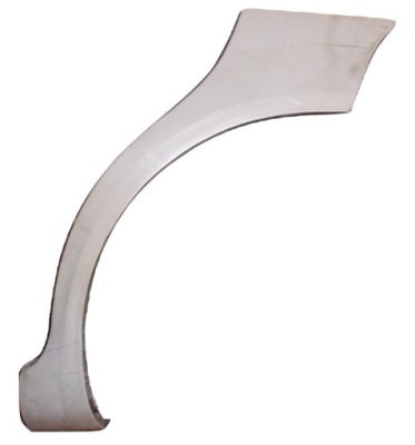 Chevrolet spark 05-10 крила задній лівий фото №1