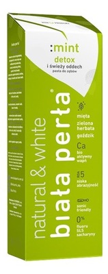 Biała Perła Mint Pasta do zębów bez fluoru 75 ml