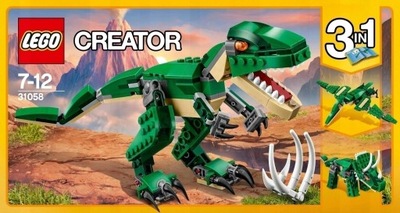 LEGO Creator 3w1. Potężne dinozaury. 31058.