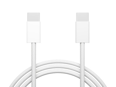 Przyłącze USB-C - USB-C 1,0m białe